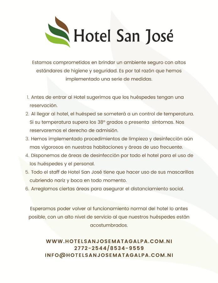 Hotel San Jose, Matagalpa. מראה חיצוני תמונה